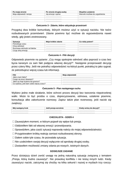 ODPORNY NA WPŁYW TOM IV - Program nauki chronienia się przed manipulacją i podstępami w 20 dni