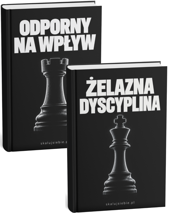Zestaw 2 książek - Żelazna Dyscyplina + Odporny na Wpływ